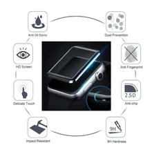 3D 4D полное покрытие мягкий край Полный гель стеклянная пленка Экран Ремонт для наручных часов Apple Watch серии 1 2 3 4 инструмент для часов 38/40/42/44 мм