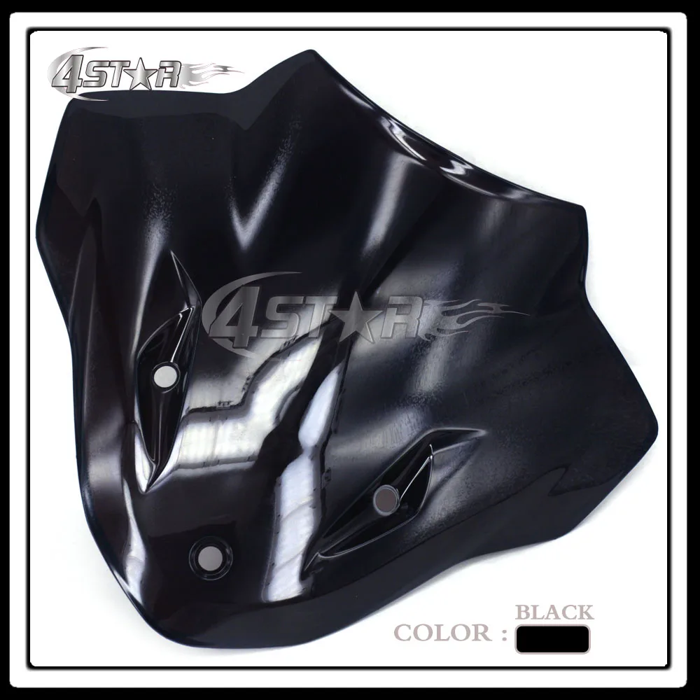 

Black Plastic Motorcycle Motocross Windscreen Windshield For BMW S1000R S S1000 R 2015 2014 14 15 Free Shipping