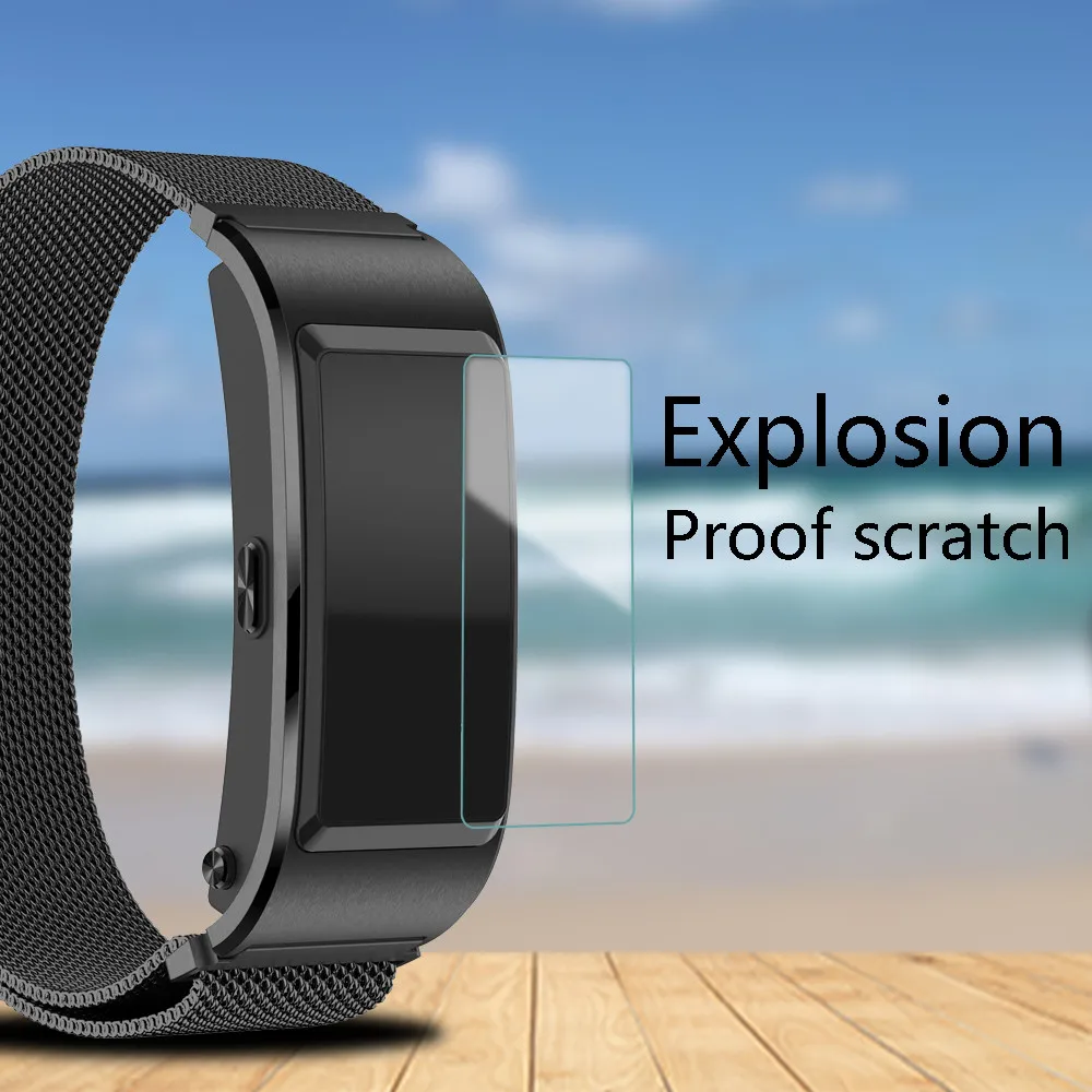 

Protective For Huawei TalkBand Talk Band B5 Wristband Explosion-proof Anti-Glare Anti-Scratch Screen Protector Protection Film