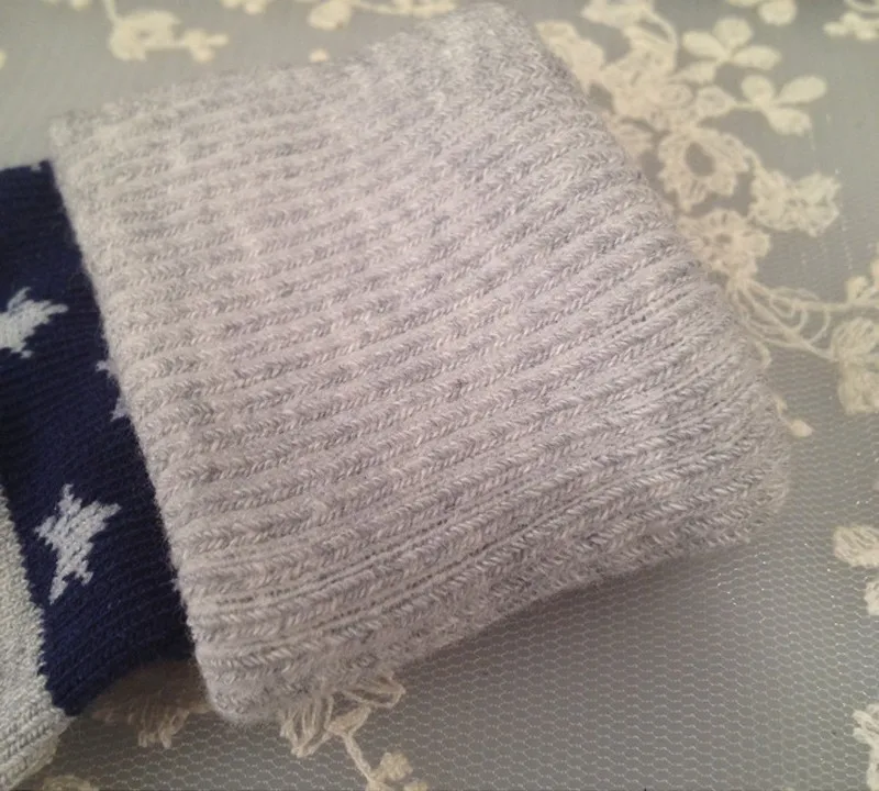Теплые уютные носки(12 пар) для детей от 6 месяцев до 5 лет в горошек звездочку и полоску носки для новорожденных зимние носки из чистого хлопка