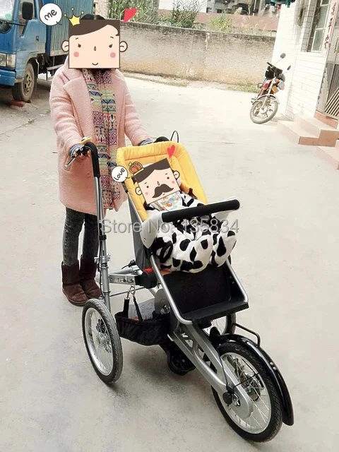 Sale Excelli 16" Folding Mother Baby Stroller Free Rain Cover Pushchair Bike Carrier Carrinho Pushchair-Bicycle Baby Strollers 3 in 1 17 Sale Excelli 16" Folding Mother Baby Stroller Free Rain Cover Pushchair Bike Carrier Carrinho Pushchair-Bicycle Baby Strollers 3 in 1 17