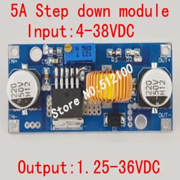 

30pcs 5A DC-DC step down module 4-38VDC to 1.25-36VDC high power high effeciency low ripple with
