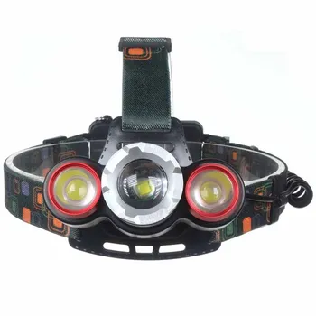 

T6 + 2COB new energy-saving headlights LED multi-function outdoor portable head-mounted torch