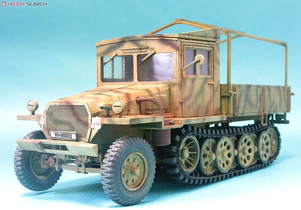 Пособия по немецкому языку Sd. Kfz.11 1/35 3 т полу гусеничный трактор AF 35047|Наборы для
