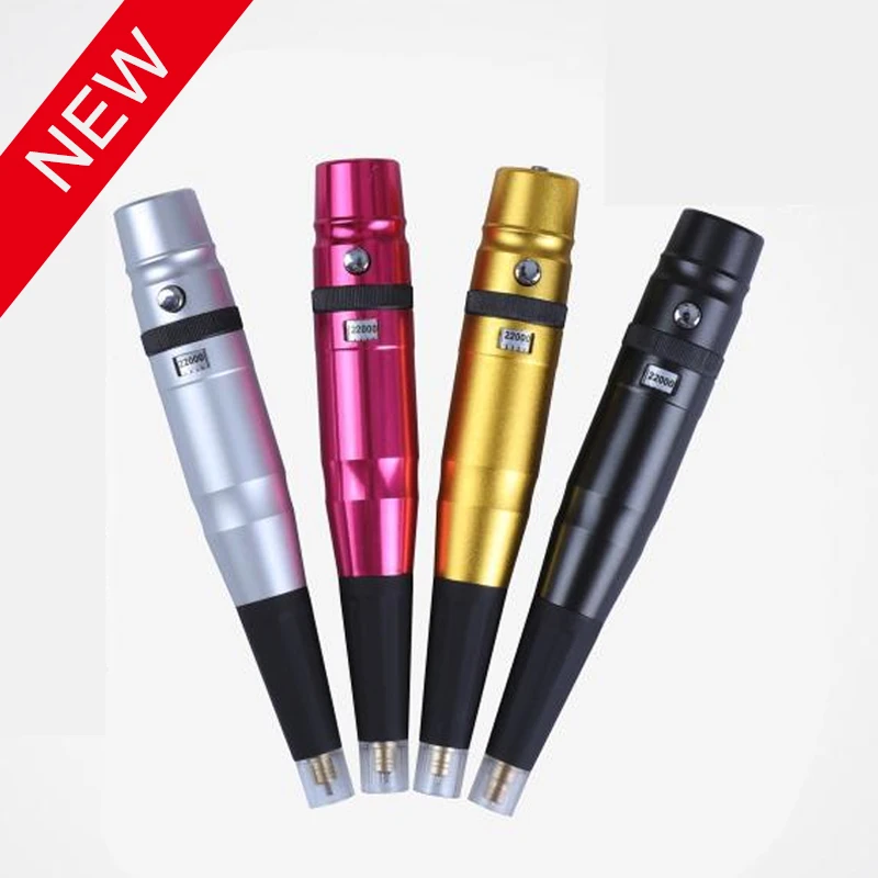 

Cheapest Factory direct Permanent Makeup Eyebrow Machine Set Tattoo pen kit For Assorted needle Tip equipment wholesale 4 Color