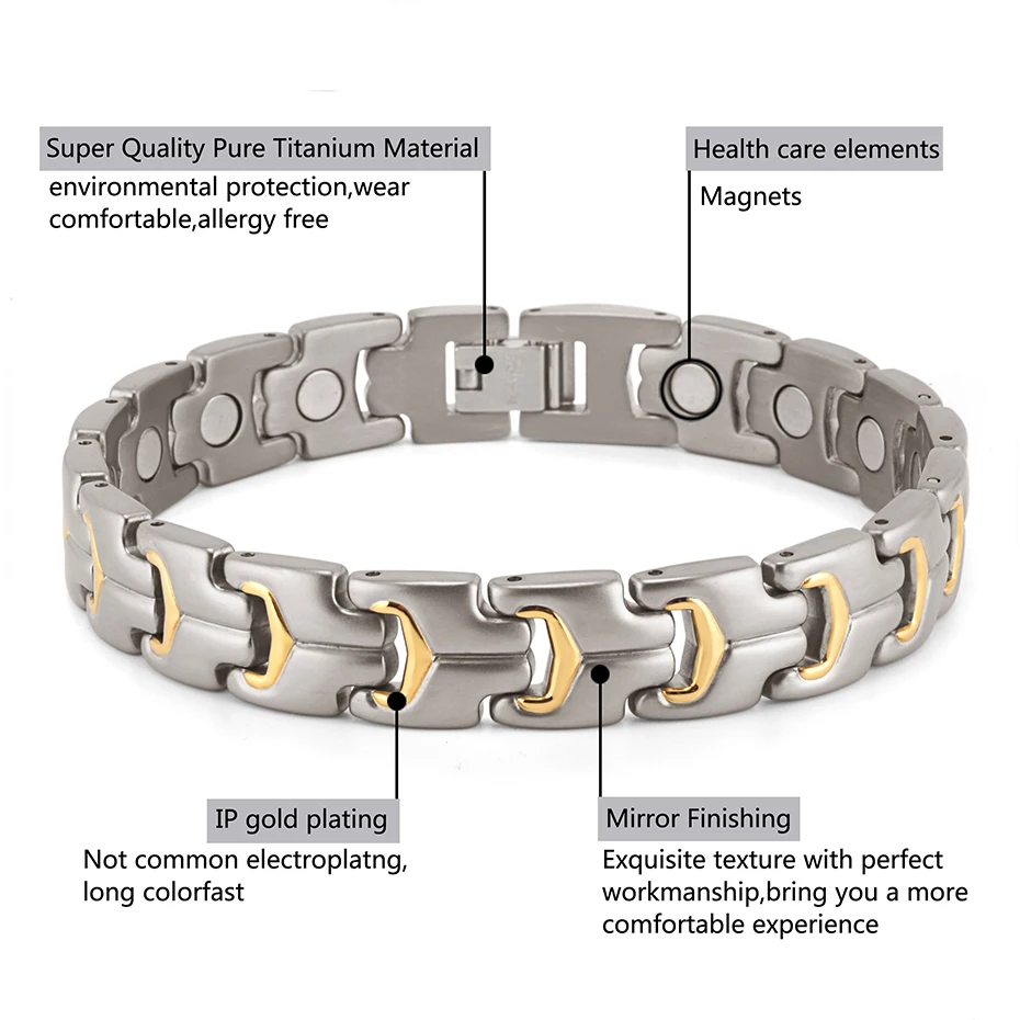 titanium bracelet for men and women (3)