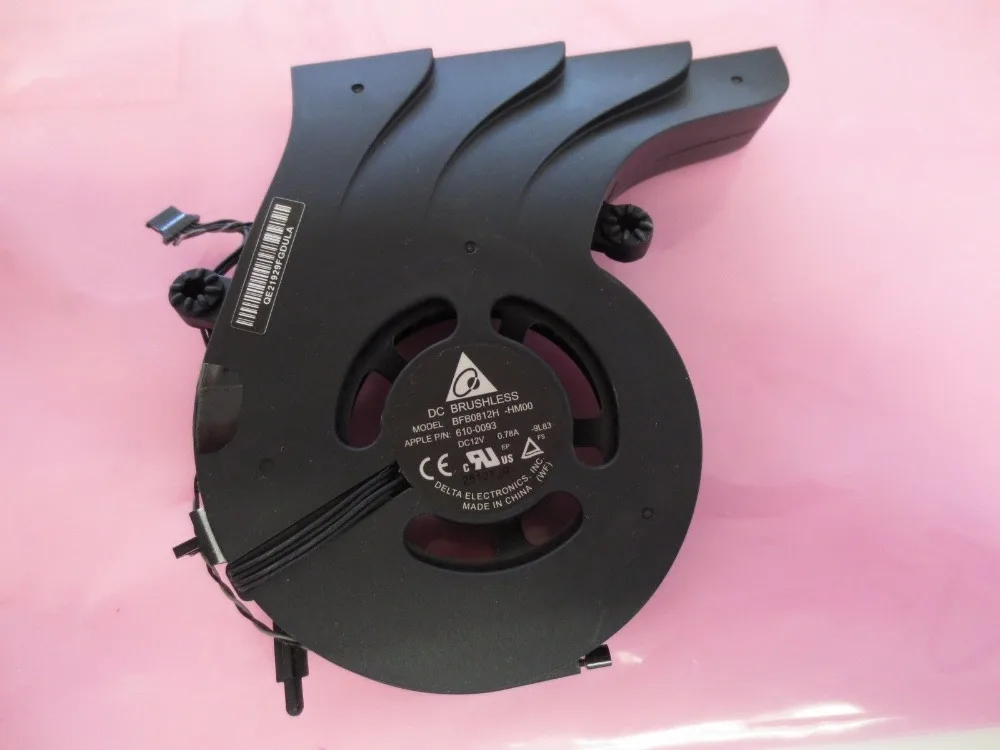 CPU Cooler Fan for Apple iMac 21.5" A1311 P/N 610 0093 BFB0812H HM00