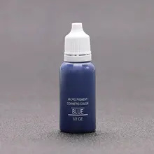 Татуировка чернила Professional Перманентная подводка для глаз Подводка для глаз 1/2 унции 15 мл 1 шт. синий