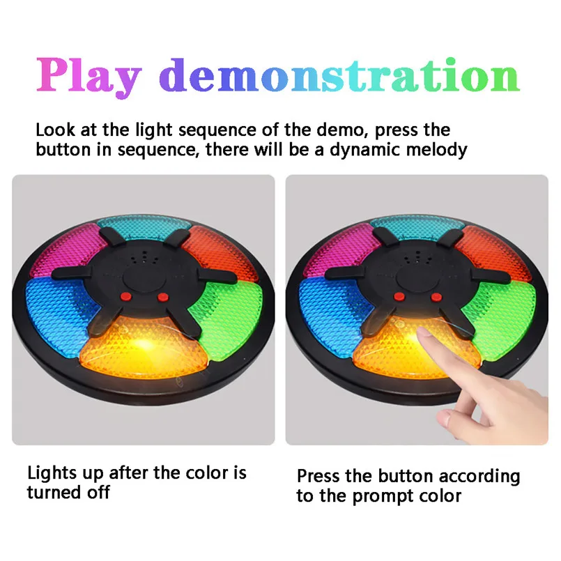 Creativity Educational Memory Game With Lights and Sounds Toy Quiz Game Fuuny Toys For Children And Adult 30LY18 (1)