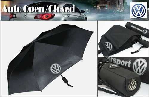 Excelente AUTO Open/Close paraguas Plegable Fit Para VW Volkswagen Passat CC Polo Golf MK4 MK5 COCHES Regalo|car seat cushion back support|gifts made of pearlcar gift -