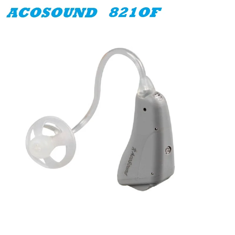 

Acosound 8Channels Open Fit Digital Hearing Aid Best Programmable Hearing Aids Ear Aid Medical Hearing Device Gray Color