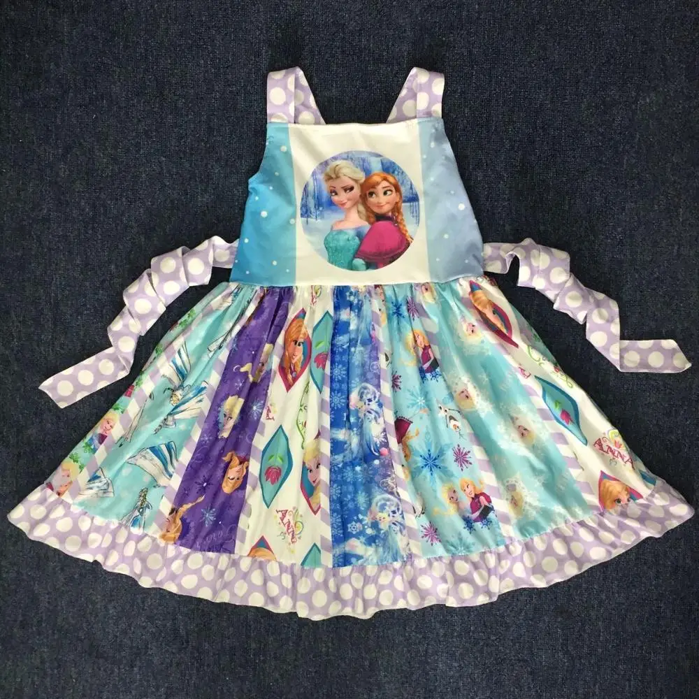 

Fastshipping For Movie Cartoon Girl Twirl Dress Smock clothing