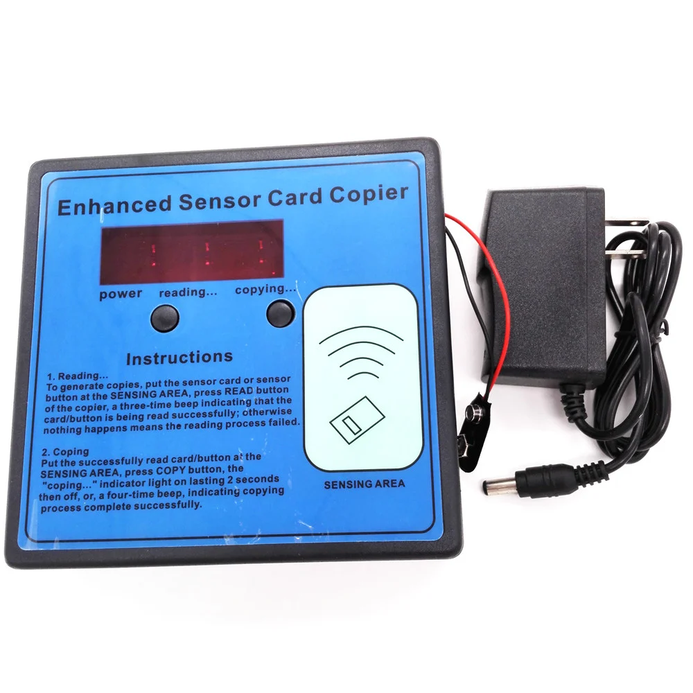 

HKCYSEA Access Parking Member ID EM Electric Door Key Card Copier Duplicator Access Control Card Reader/Copier/Writer 125-135Khz
