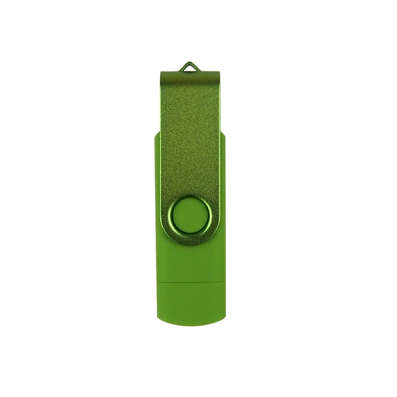 10 шт./лот usb флеш-накопитель для компьютера и телефона, 8 ГБ, 16 ГБ, флеш-накопитель с индивидуальным логотипом, usb флеш-накопитель, праздничная подарочная карта памяти - Цвет: Green