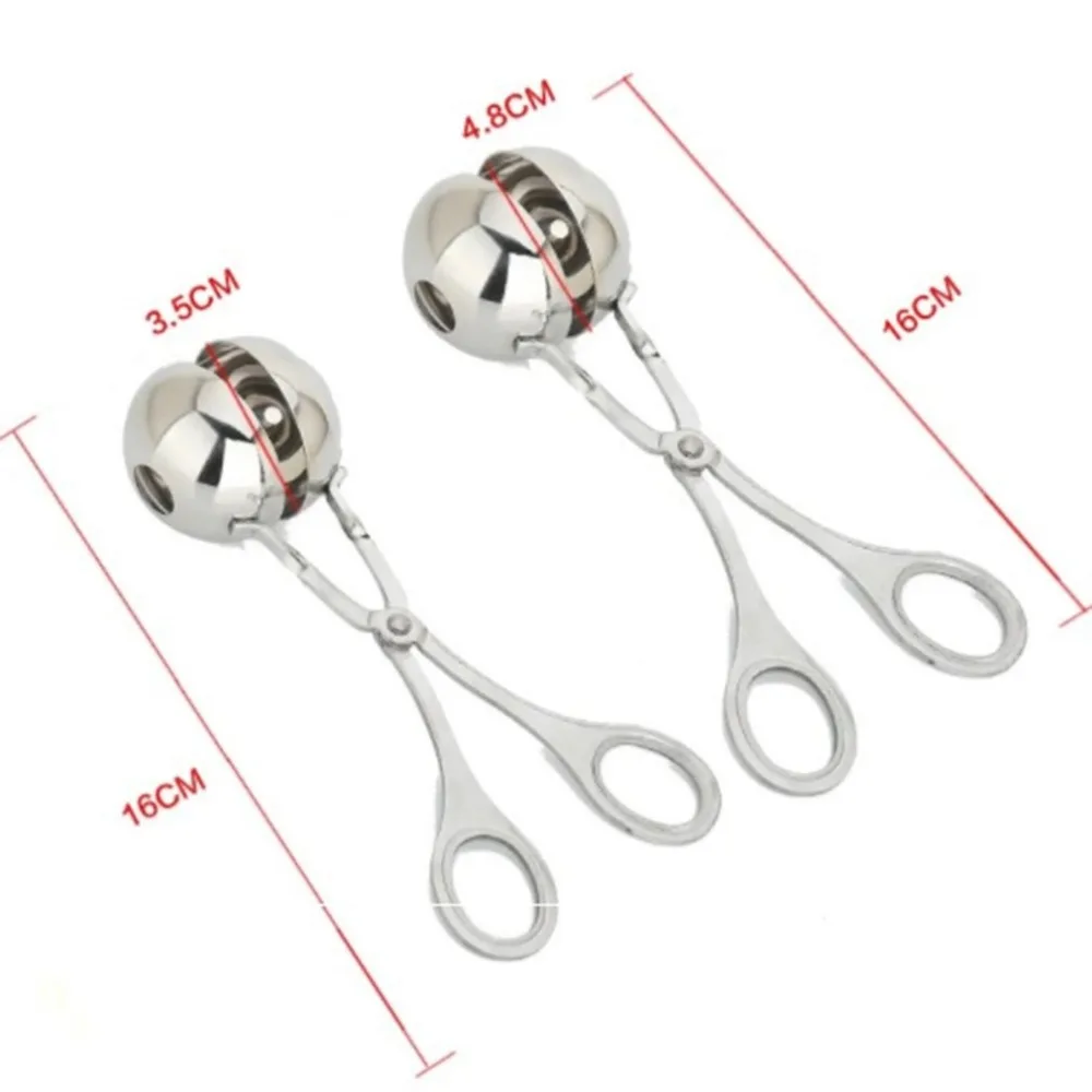 Stainless steel meatball maker mold DIY fish ball shrimp ball fried beef ball pill gadget kitchen artifact