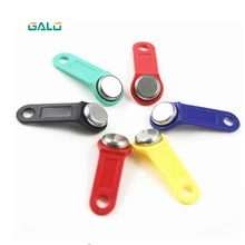 GALO 100 шт./лот TM перезаписываемые rfid-заготовки контактный ключ RW1990 iButton копия карты сауна ключ бирки llaveros llavero наклейка маркер