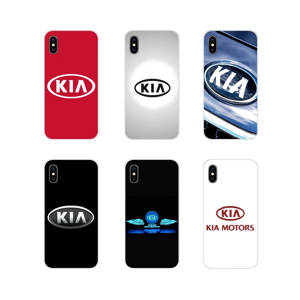 Kia Логотип корейские автомобильные бренды аксессуары чехлы для телефонов Xiaomi Redmi