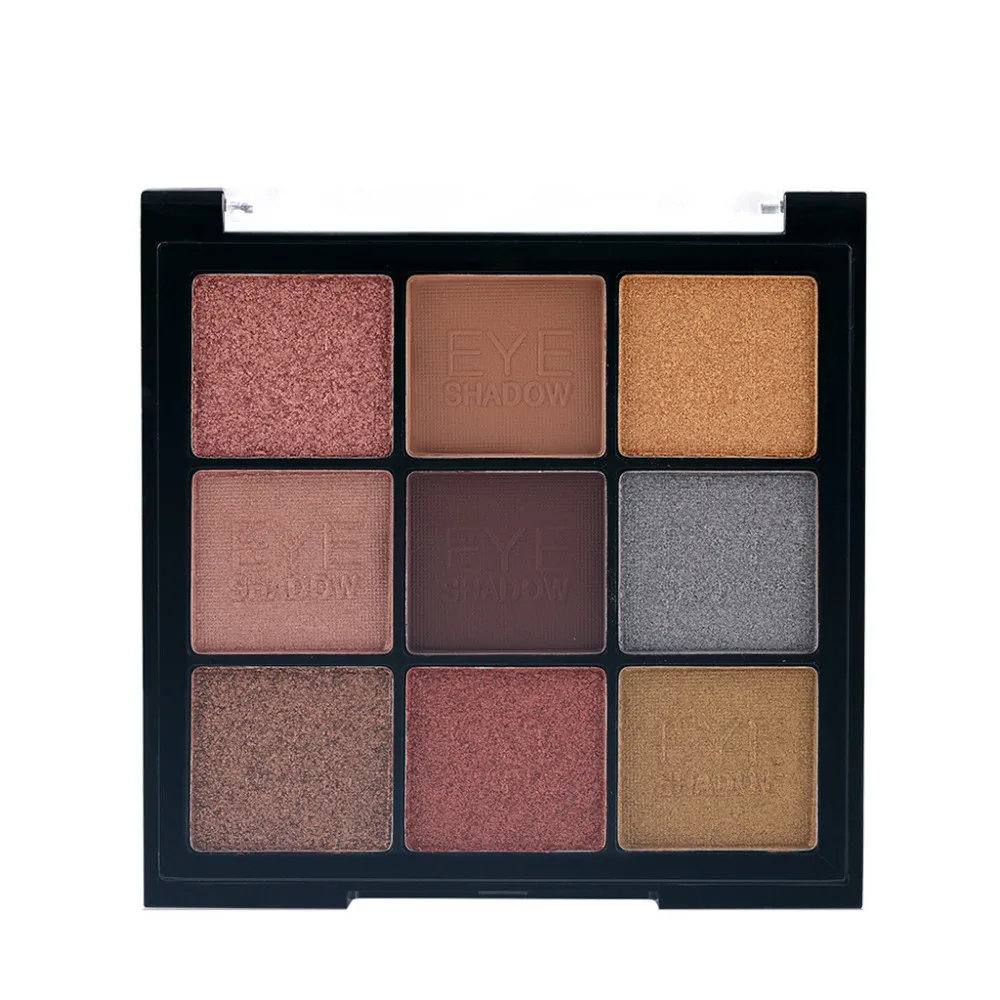 

MISS ROSE Beauty Shine Diamond 9color pearl light matte eye shadow disc Bling Bling eye shadow makeup Eyeshadow Powder Pigment