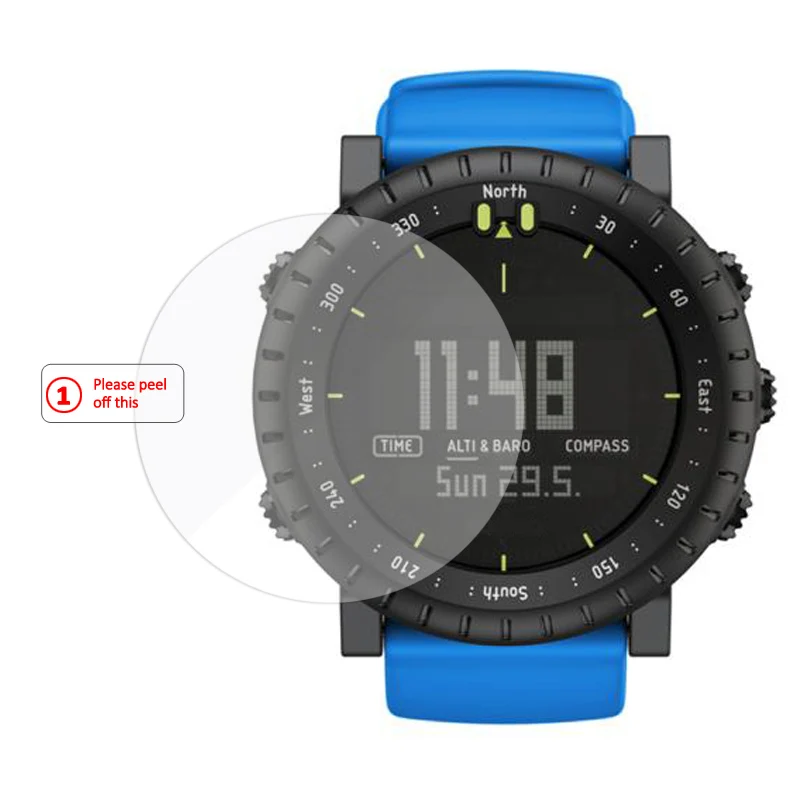 

Screen Protector Tempered Glass For SUUNTO watch core spartan ambit TRAVERSE Alpha fitness Peak