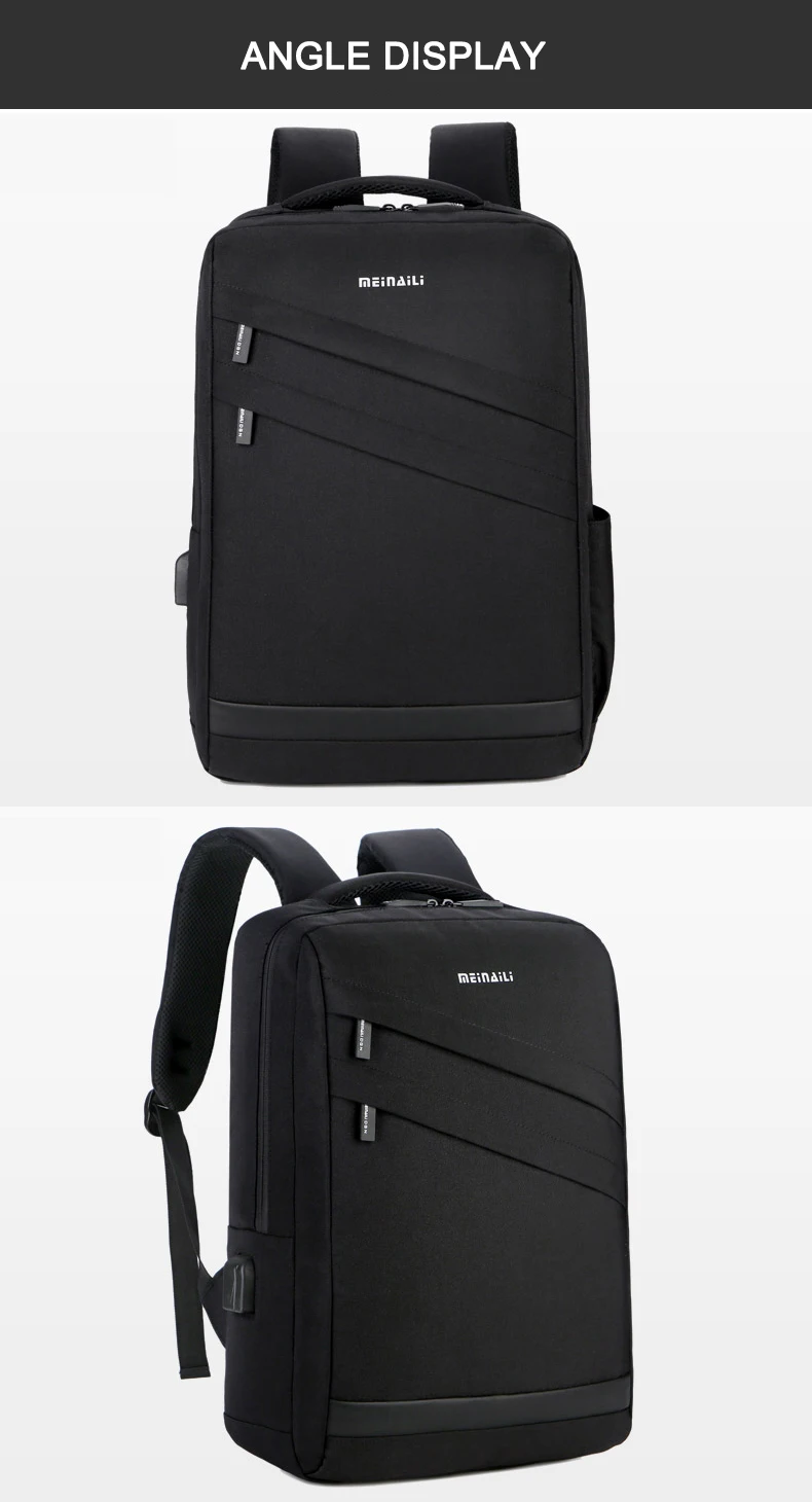 Athacer водонепроницаемый прочный рюкзак для ноутбука Противоугонная сумка мужская usb зарядка для путешествий Бизнес школьные сумки женские повседневные Рюкзак