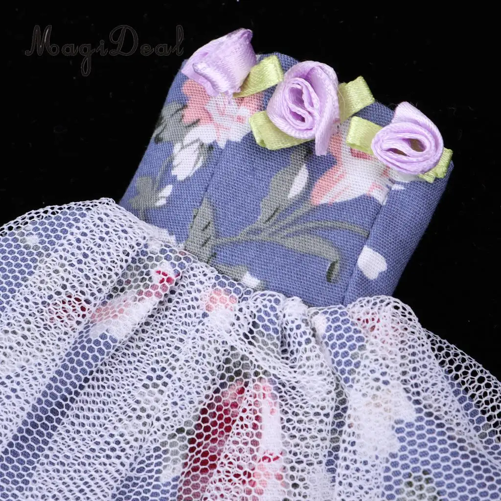   Trendy Doll Clothing Outfit  Night Shanghai Skirt Dress Gown Clothes  Party Dress Costume Dress for All Blythe Dolls