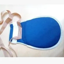 1 пара взрослых ладони подставка для запястья пожилых медицинское анти тянуть нуля доска для профилактики с Встроенный двойной воздушный шланг варежки на веревке