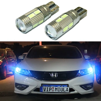

2pcs LED W5W T10 canbus Car Light with Projector Lens for Honda Accord CR-Z Element Fit Insight MDX Odyssey Pilot Ridgeline