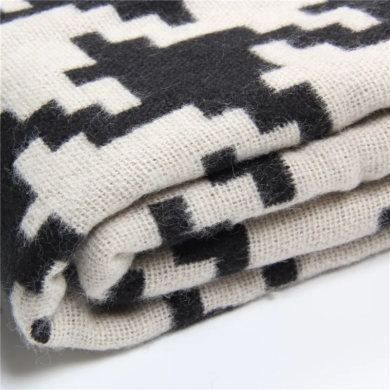 POBING, роскошный бренд, черно-белый кашемировый шарф с принтом птиц, женские шафры-платки с кисточками, обертывания, теплое зимнее одеяло из пашмины