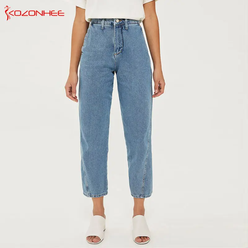 Mom jeans damen high waist dress pants