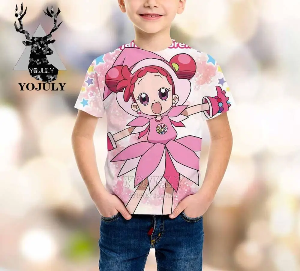 YOJULY Witch Doremi harajuku/детская одежда с 3D принтом для маленьких мальчиков и девочек