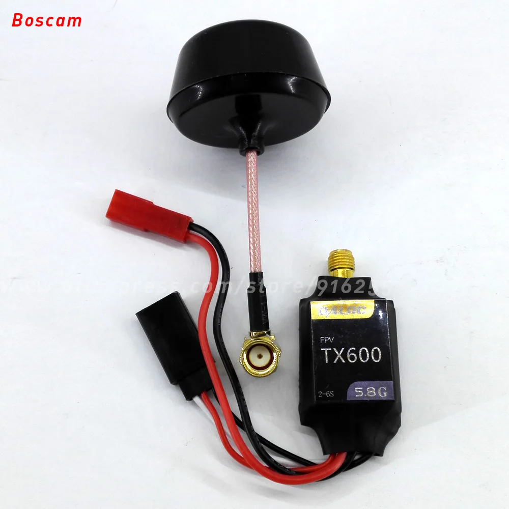 

BOSCAM rc fpv av transmitter 5.8ghz 600mw 32CH mini wireless audio video model quadcopter remote clover leaf TX airplane drone