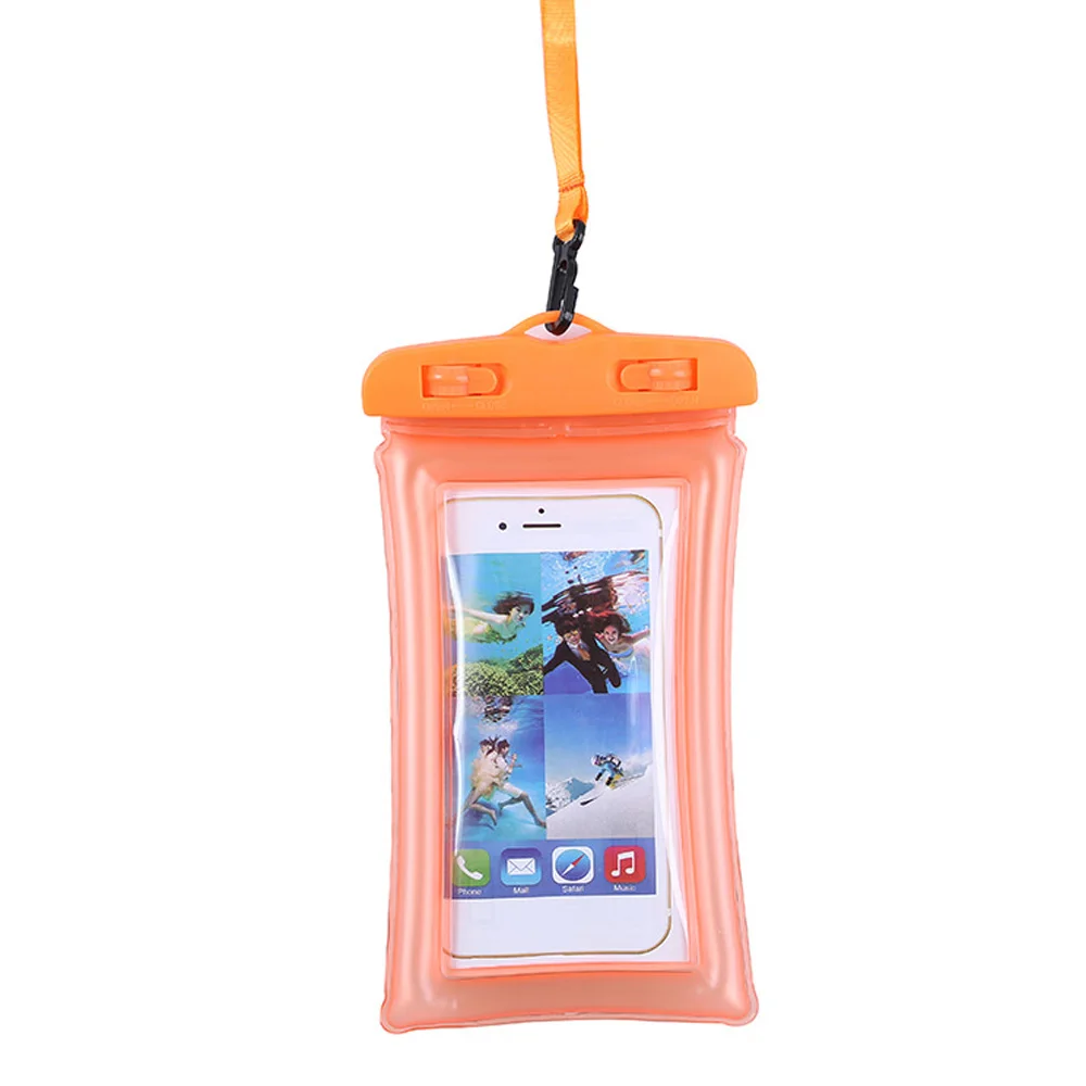 Портативный дайвинг аксессуары для сотового телефона Спорт на открытом воздухе Мода водонепроницаемый мешок для мобильного спортивных