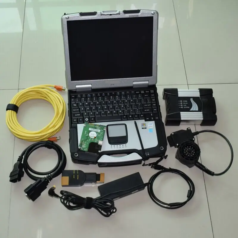  De alta calidad para BMW Icom Next con CF30 Toughbook con la última V2019.12 Rheiggold Software HDD