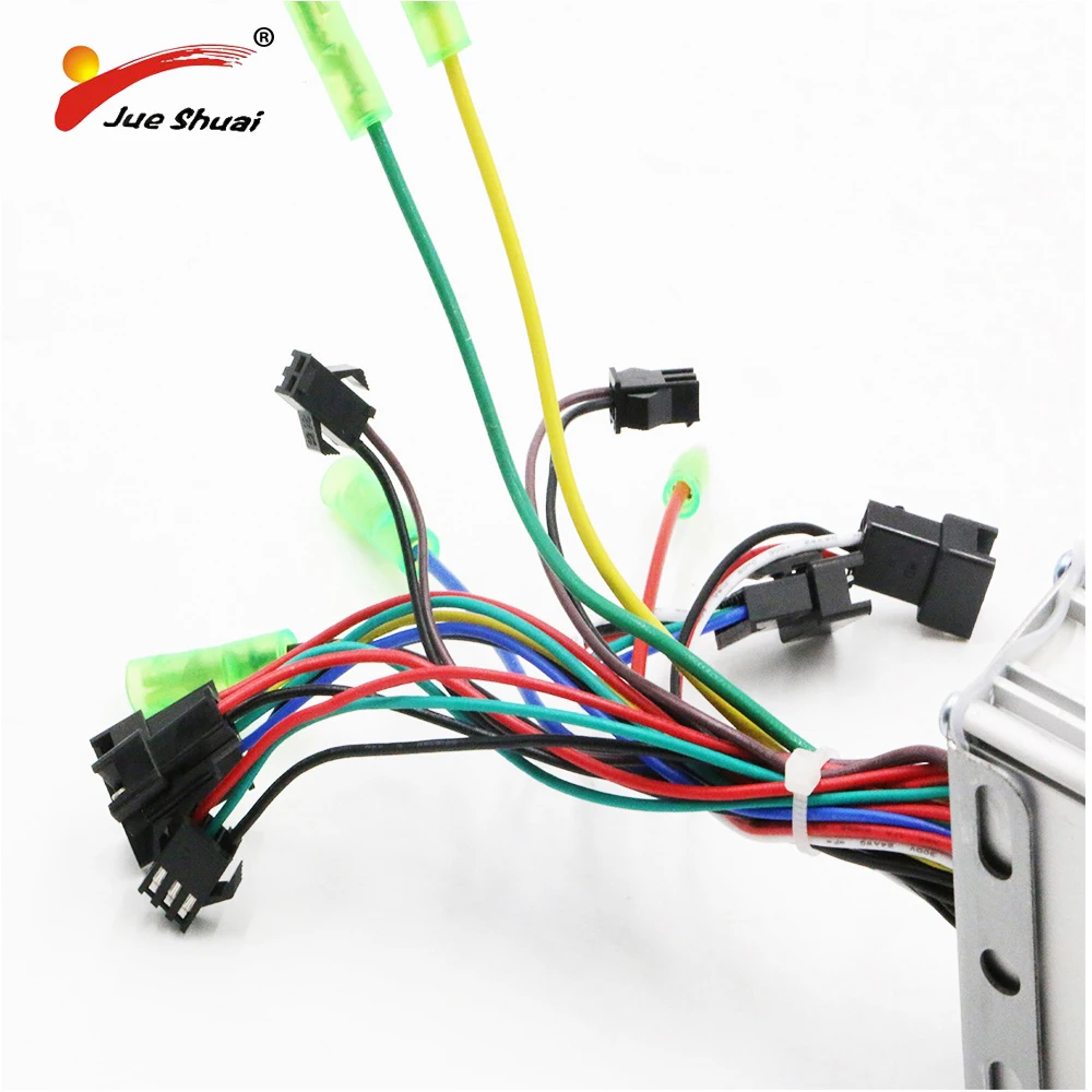 Discount Motor bicycle engine kit 36v 12ah 14ah 18ah controller connect with LED LCD bicycle display adult electric bike controller 5