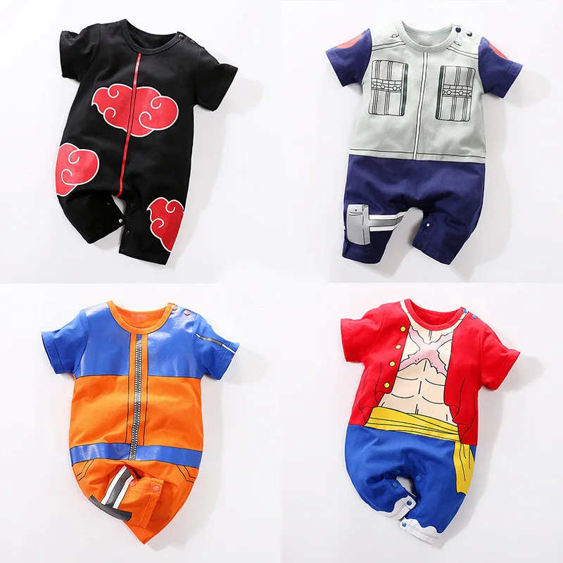 Newborn Baby Girls Bodysuit Short-Sleeve Onesie Snowman Happy Girl Print Outfit Autumn Pajamas