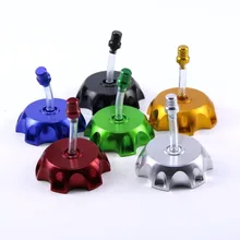 Алюминиевый сплав бензиновое топливо бак Кепки вентиляционный шланг Pit Bike ATV мотоцикла XR/CRF50(серебро