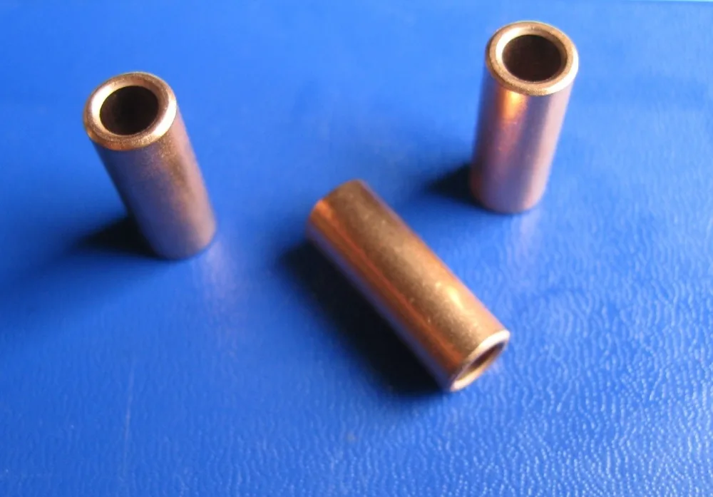 

5*8*20mm iron Copper base powder metallurgical parts Powder Metallurgy oil bushing porous bearing Sintered copper sleeve