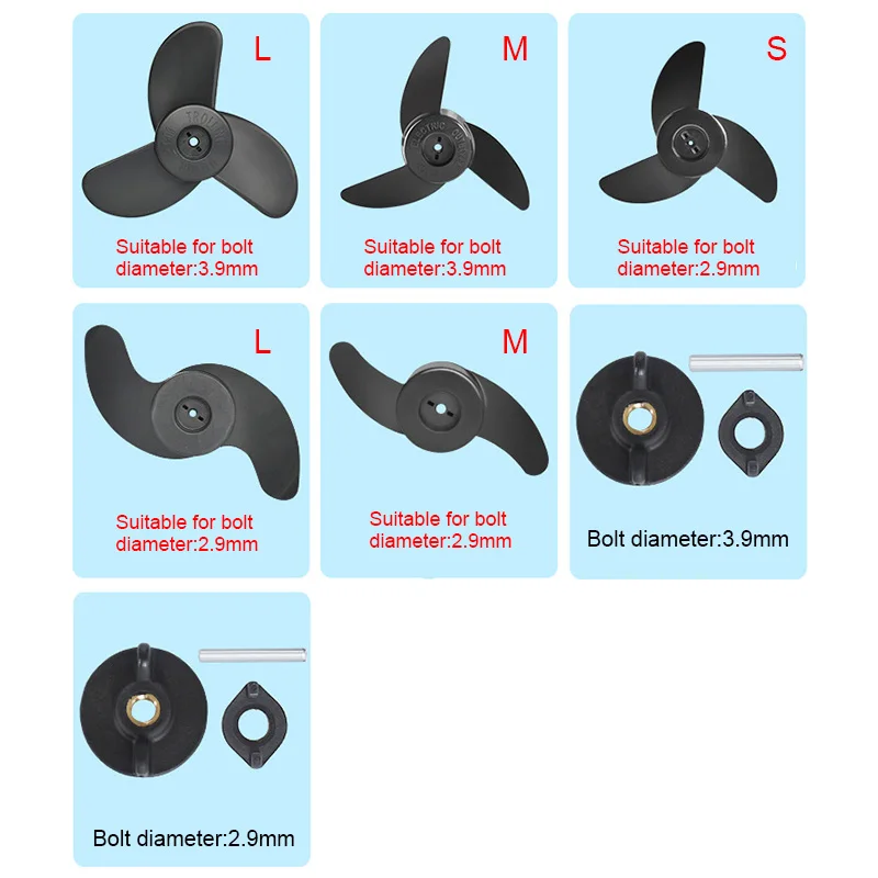 Motor Boat Propellers Electric Engine Outboard Electric Trolling Motor Outboard Propeller