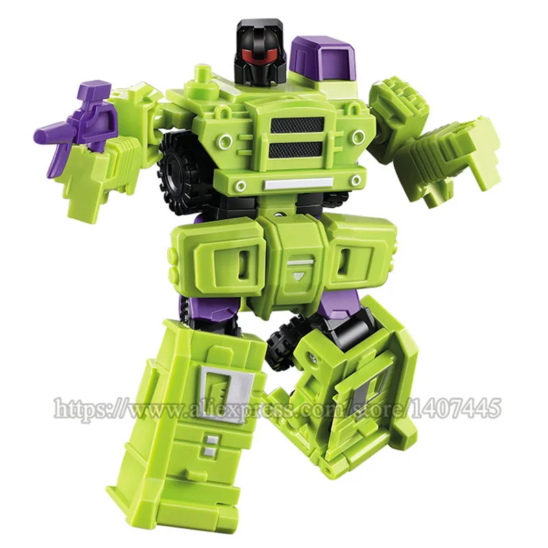Игрушечные Трансформеры WEIJIANG G1 WJ 6 в 1 Devastator деформация DX9 сплав инженерный