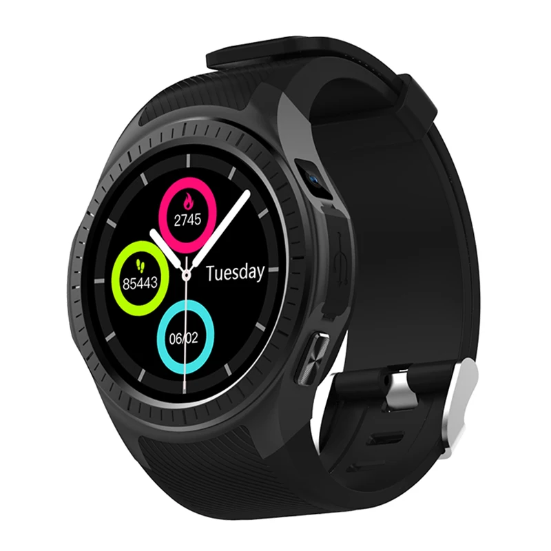 

Microwear L1 Smart Watch Phone 1.3 Inch Bluetooth GPS Heart Rate Monitor Pedometer Sleep Monitor Music Camera Sleep Monitoring