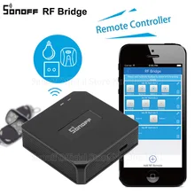 Sonoff – commutateur WiFi Bridge RF 433 MHz, commutateur universel Intelligent pour domotique, télécommande WiFi RF