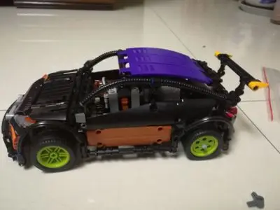 

New Technic Series The Hatchback Type R Set MOC Building Blocks Bricks Educational Compatible Lepins