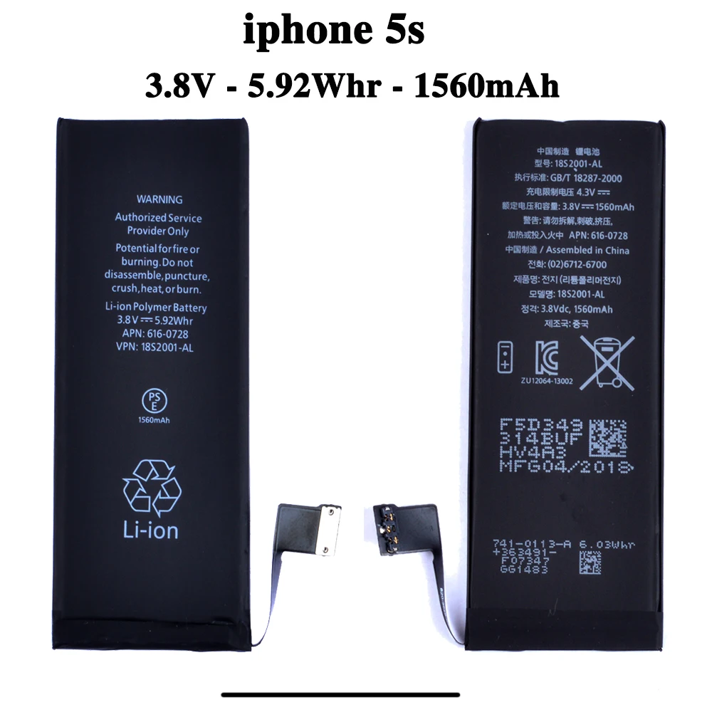 Аккумулятор conenset для iphone 4s 5 5s SE, сменная батарея для внутреннего телефона, литиевые батареи+ Бесплатные инструменты