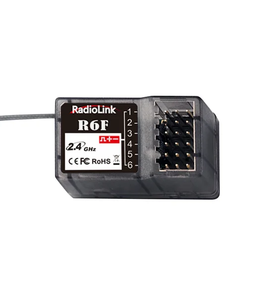 

Radiolink R6F 6CH 2.4GHz RC Car Receiver for RC4GS/RC6GS/RC4G/T8FB