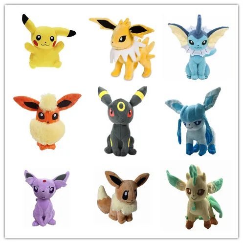 Pikachu Go Plush Toys Figure Soft Stuffed Animal font b Pets b font Doll Umbreon Eevee