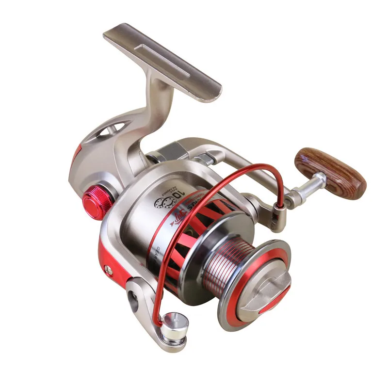 2018 ماركة DF1000-DF7000 pesca الأسماك الذهبية بكرة الغزل بكرة الصيد بكرة ثابتة بكرة لفائف الصيد 10bb شحن مجاني