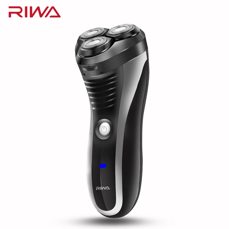 RIWA 100-240 V перезаряжаемая электробритва 3D Тройная плавающая головка лезвия