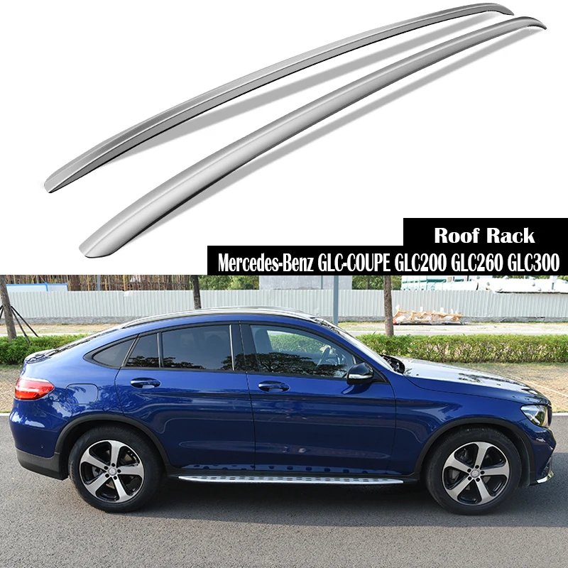 لمرسيدس-بنز GLC-COUPE GLC200 GLC260 GLC300 2019 حامل سقفي القضبان شريط حامل الحقائب القضبان أعلى رفوف السكك الحديدية صناديق الألومنيوم لمرسيدس-بنز GLC-COUPE GLC200 GLC260 GLC300 2019 حامل سقفي القضبان شريط حامل الحقائب القضبان أعلى رفوف السكك الحديدية صناديق الألومنيوم