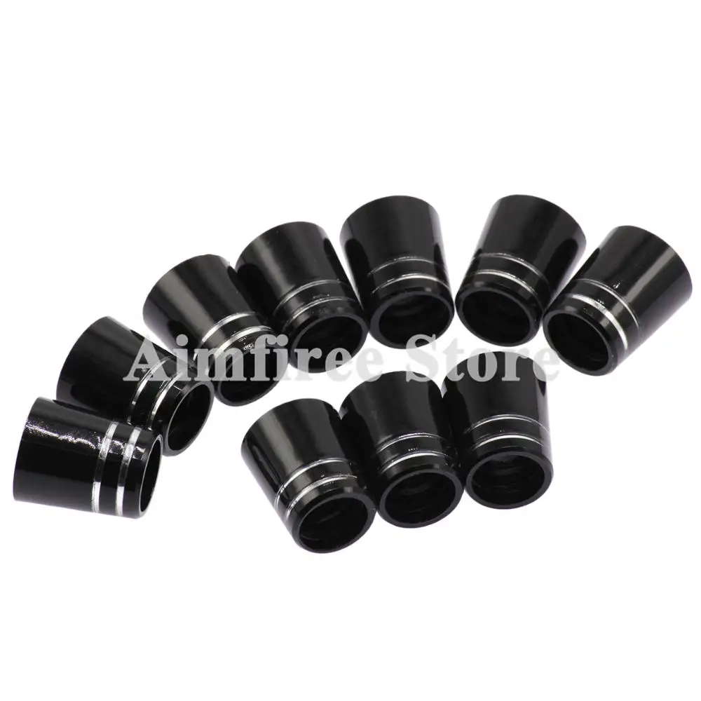 10pcs Golf Club Ferrules Ring Adapters For 0.335/0.350/0.370 Tip Irons Shaft Golf Sleeve Ferrule Replacements