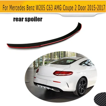 

C Class Carbon Fiber Auto Racing Spoiler Rear Trunk Lip Wing for Mercedes Benz W205 C63 AMG Coupe 2 Door 2015 - 2017